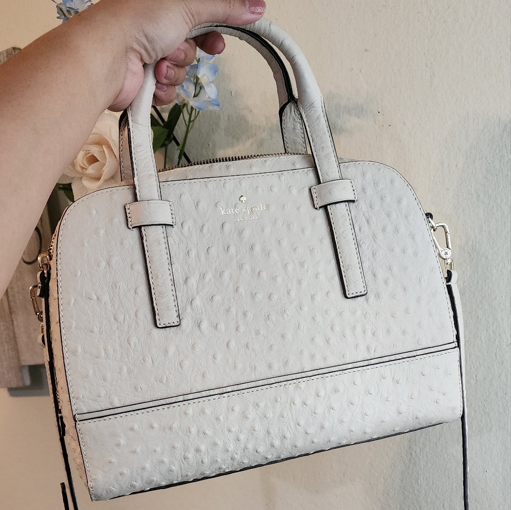 Kate Spade - Riverside Street Ostrich Bag